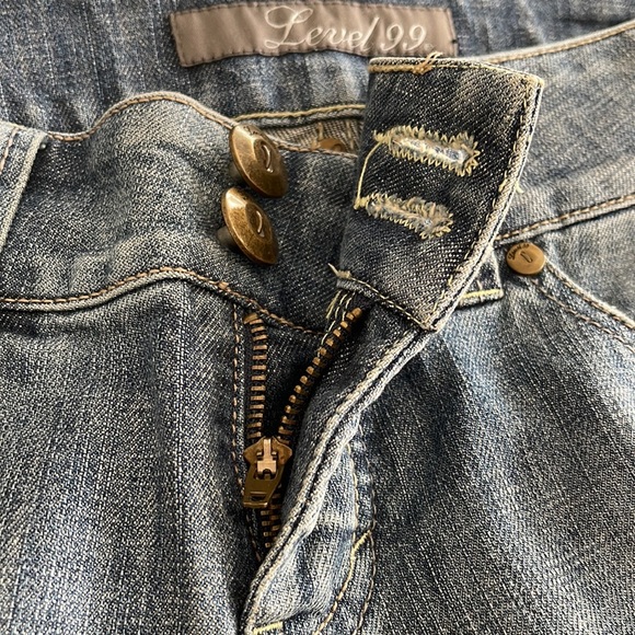 NWOT Vintage Level 99 boot cut blue jeans - Picture 10 of 10